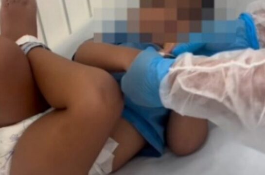 Após viagem a Caldas Novas, criança de 2 anos é internada em Uberlândia com desidratação grave