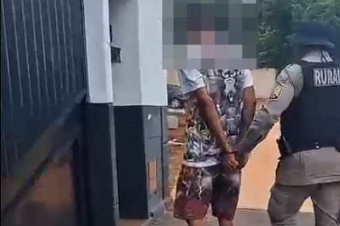 Batalhão Rural prende suspeito após tentativa de homicídio na zona rural de Orizona