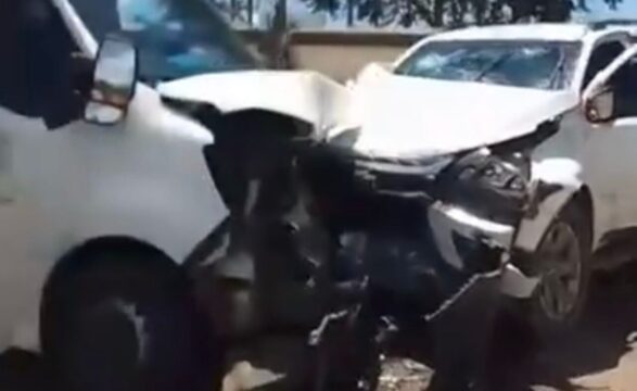 VÍDEO: Acidente envolvendo três veículos é registrado na GO-330, em Ipameri