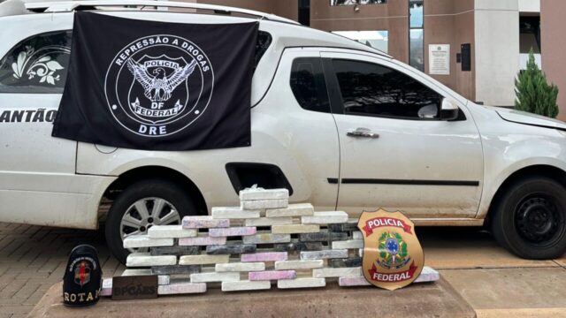 Luziânia: PF apreende cerca de 40 kg de cocaína transportados em veículo de funerária em operação com apoio da Agência de Inteligência do 9º CRPM/Catalão e da 8ª CIPM (CPE)