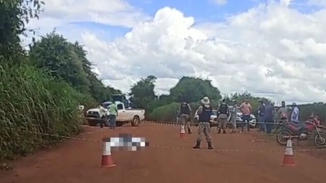 Acidente entre motocicletas na LMG-746 deixa um morto e um ferido grave em Monte Carmelo