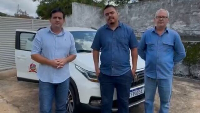 Prefeitura de Goiandira recebe nova picape para reforçar atendimentos na área da saúde