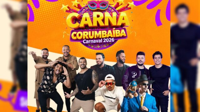 Corumbaíba entra no clima do carnaval com programação do Carna Corumbaíba 2026