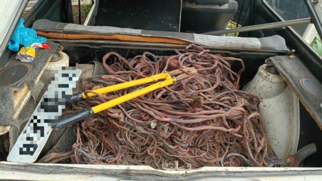 Batalhão Rural prende em flagrante suspeitos de furtar fios elétricos em Catalão e Corumbaíba