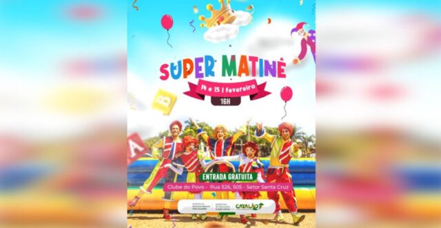 Catalão lança Super Matinê, maior evento de Carnaval para famílias do Sudeste Goiano