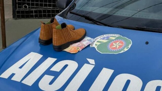 Homem é preso após furtar par de botinas em supermercado de Catalão, diz PM