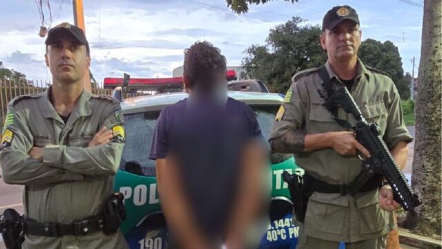Foragido da Justiça é recapturado pela Polícia Militar em Ipameri