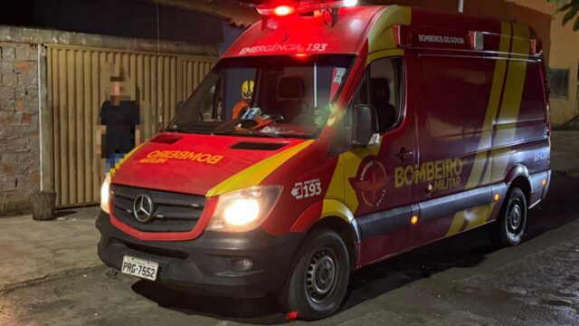 Motociclista fica ferido após cair ao tentar evitar atropelamento de cachorro em Catalão