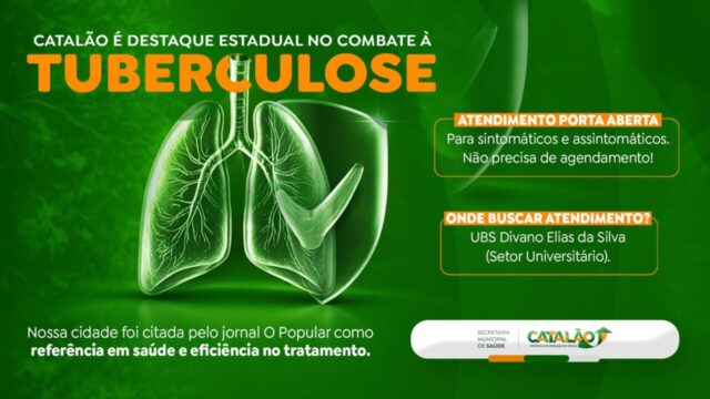 Catalão é destaque estadual no combate à Tuberculose e reforça canais de atendimento