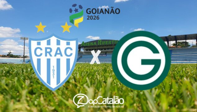 CRAC enfrenta o Goiás hoje (11) pelo jogo de ida das quartas de final do Goianão 2026 na Arena Rifertil