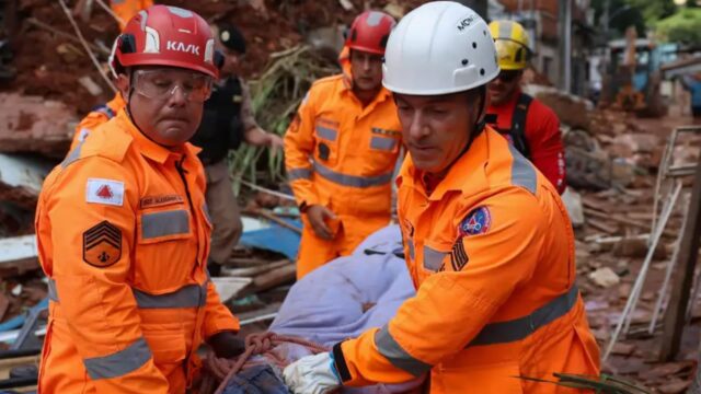 Chuvas na Zona da Mata deixam 64 mortos e milhares de desabrigados em Minas Gerais
