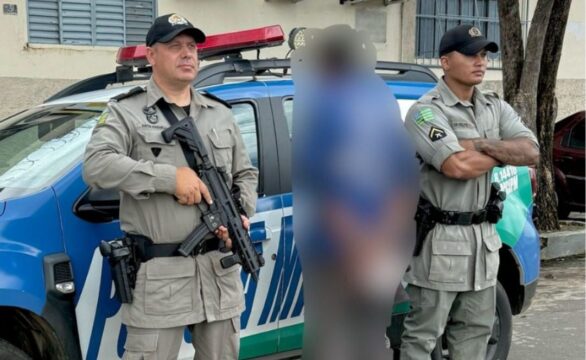Foragido da Justiça é recapturado em Ipameri durante ação da Polícia Militar