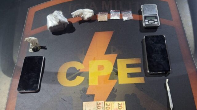 Homem de 26 anos é preso por tráfico de drogas no bairro Jardim Paraíso, em Catalão