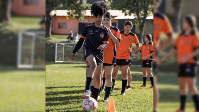 Projeto Meninas do Futuro oferece treinamento gratuito de futebol feminino em Catalão