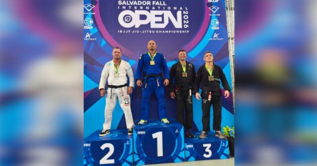 Delegado de Goiandira conquista título de jiu-jitsu em competição internacional em Salvador