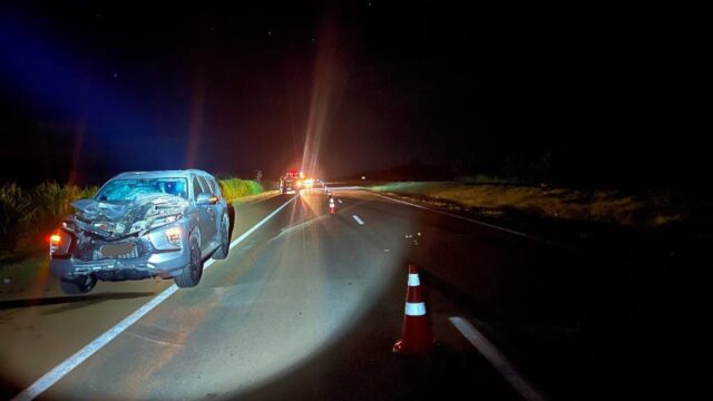 Ciclista morre após ser atingido por carro na BR-050, em Campo Alegre de Goiás