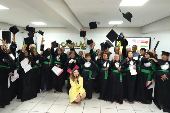 Prefeitura de Catalão e Governo de Goiás formam a 10ª turma do Curso Tech 60+ na cidade