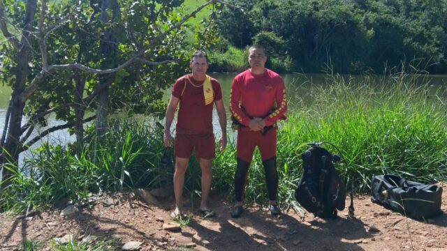 Jovem de 25 anos morre após se afogar em represa na zona rural de Ipameri
