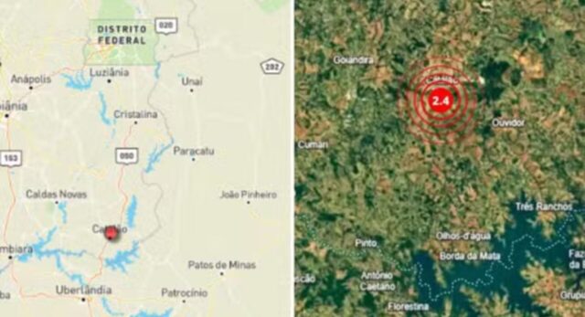 Tremor de terra de magnitude 2,4 é registrado em Catalão