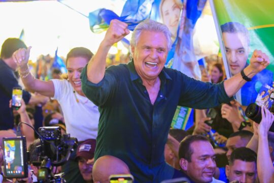 “Entrego ao povo de Goiás um outro estado”, diz Caiado durante de lançamento de pré-candidaturas, em Jaraguá