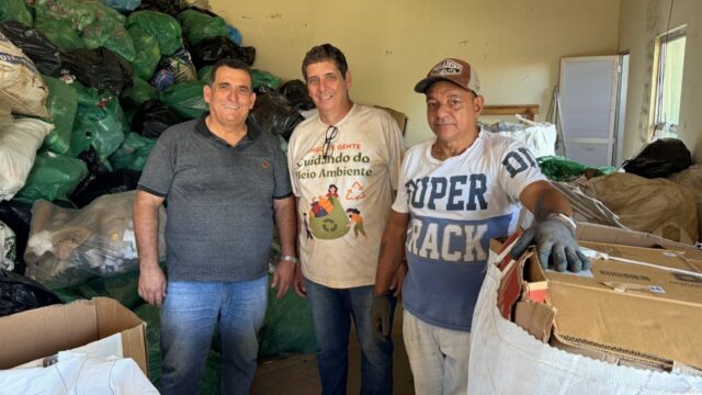 Projeto Mercado Ecológico amplia reciclagem e fortalece comércio local em Marzagão