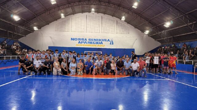 2ª Copa Corumbaíba de Futsal é aberta com participação de crianças, adolescentes e jovens