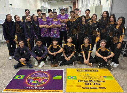 Estudantes do SESI Catalão conquistam prêmios em festival nacional de robótica e garantem vagas em competições internacionais