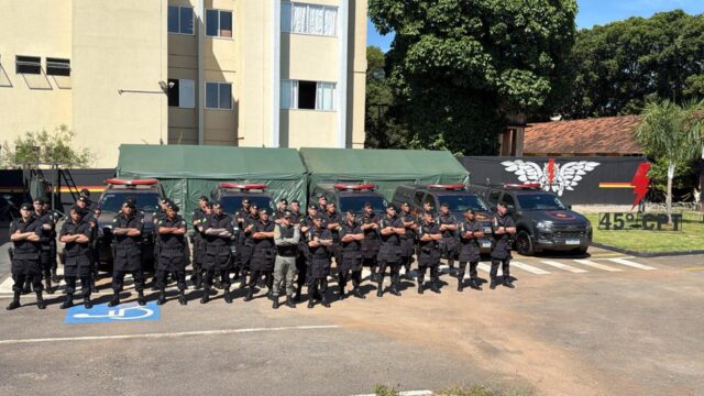 Polícia Militar inicia estágio operacional do 45º Curso de Patrulhamento Tático em Catalão
