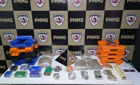 Dois homens são presos com 36 barras de maconha durante operação da Polícia Militar em Uberlândia