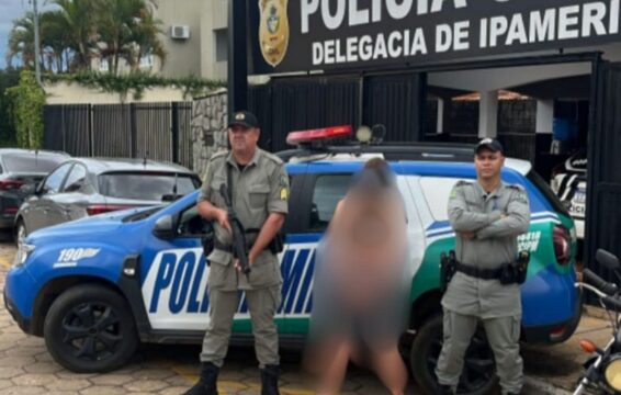 Mulher é detida após descumprir medida protetiva e ameaçar familiar em Campo Alegre de Goiás