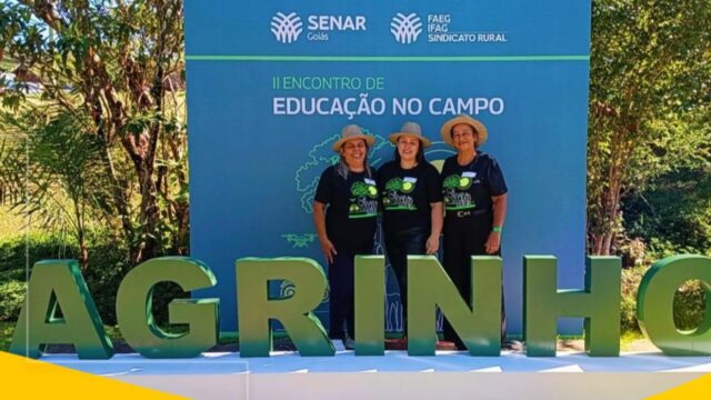 Educadores de Davinópolis participam de encontro do Programa Agrinho em Pirenópolis e reforçam práticas voltadas à sustentabilidade