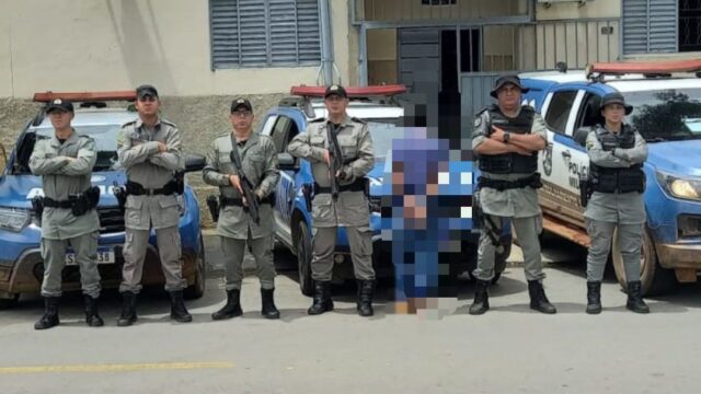 Foragido da Justiça é recapturado em fazenda na zona rural de Ipameri, diz PM