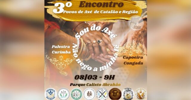 3º Encontro dos Povos de Axé reafirma identidade, resistência e fé em Catalão