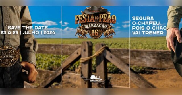 16ª Festa do Peão de Marzagão já tem data marcada para 2026