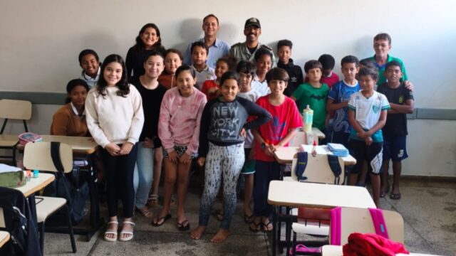 Aulas do Proerd têm início em Davinópolis com alunos da rede municipal