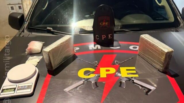 Homem é preso com 2 kg de cocaína em Caldas Novas durante ação da CPE