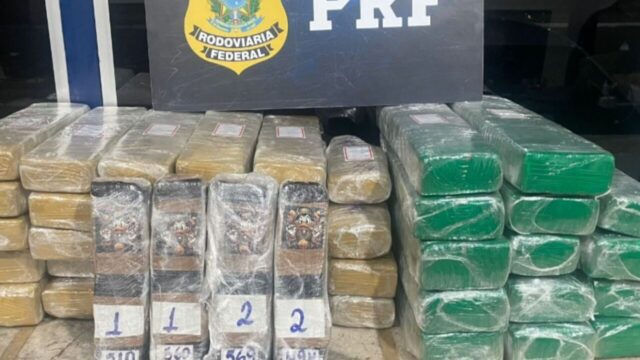 Homem de 28 anos é preso com quase 50 kg de drogas na BR-365, em Uberlândia