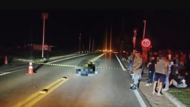 Homem morre após grave acidente entre moto e carro na GO-330, em Urutaí