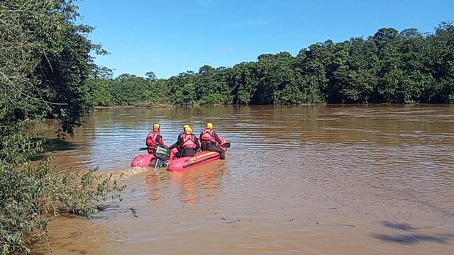 Corpo de Bombeiros localiza vítima de afogamento após 15 dias de buscas no Rio do Peixe, em Santa Cruz de Goiás