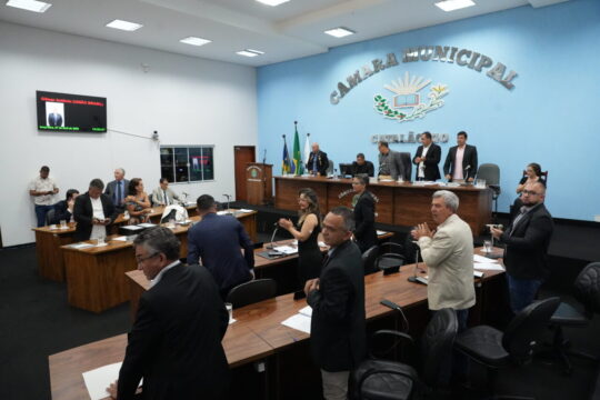 Câmara de Catalão realiza 11ª sessão ordinária e analisa projetos sobre direitos alimentares, criação do Dia do Gari e limite para pagamento de dívidas judiciais