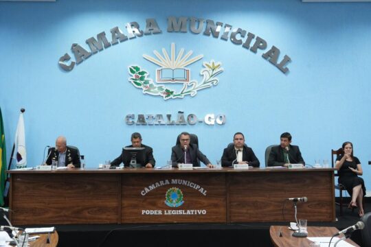 Câmara de Catalão realiza duas sessões ordinárias e aprecia projetos e homenagens nesta terça-feira (14)