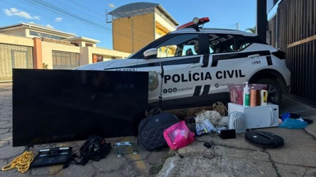 Polícia Civil recupera objetos furtados de residência em Ipameri