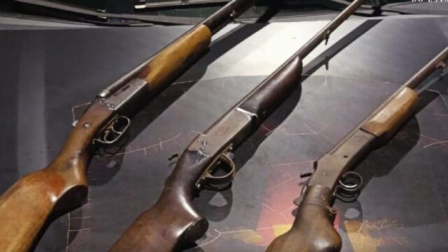 Dois são conduzidos após apreensão de armas de fogo em Campo Alegre de Goiás