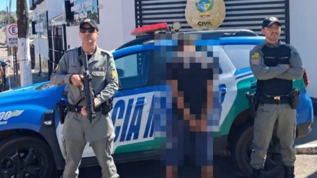 Homem é preso em flagrante por violênci@ doméstica em Ipameri após agredir companheira com cadeira