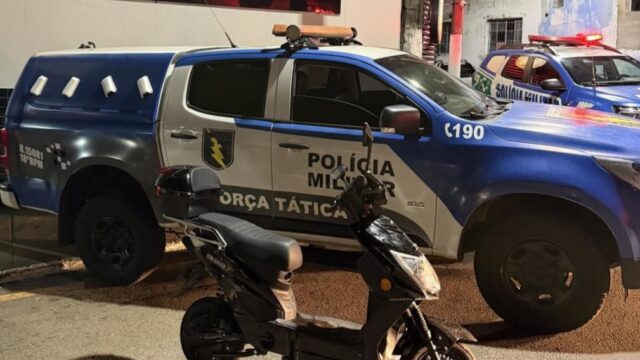 PM recupera veículo com registro de furto no Jardim Primavera, em Catalão; dois suspeitos são conduzidos