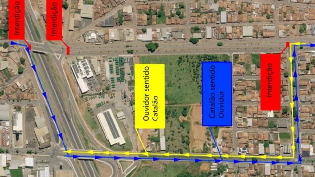 Prefeitura de Catalão anuncia interdição total em acesso à Ouvidor para obras de mobilidade