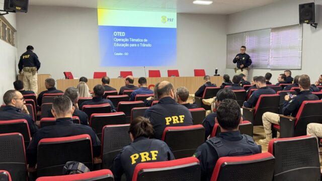 PRF abre Operação Temática de Educação para o Trânsito (OTED) em Catalão