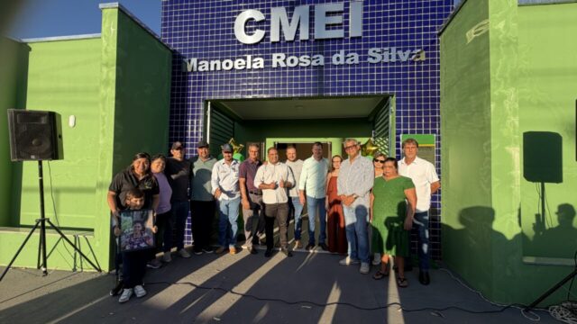 CMEI é inaugurado em Campo Alegre de Goiás com recursos próprios e homenageia moradora pioneira