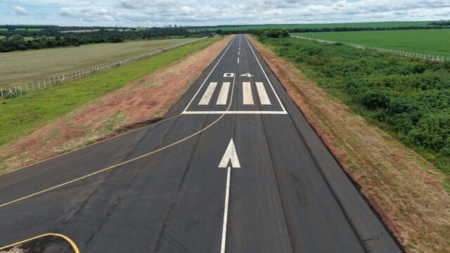Governo de Goiás restaura e moderniza aeródromos em dez municípios goianos, incluindo Catalão e Ipameri