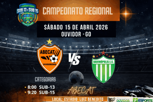 Abecat Ouvidorense estreia no Campeonato Regional Sub-13 e Sub-15 neste sábado